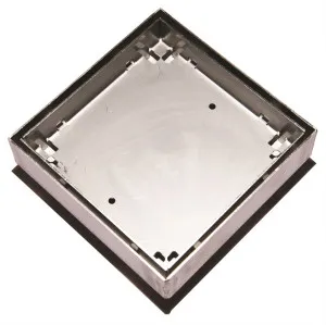 Suttor SS Pnt Drn Tile Ins 130x130 76 Out by null, a Shower Grates & Drains for sale on Style Sourcebook