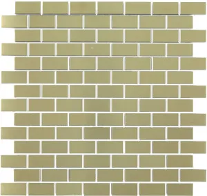 Metal Brass Mosaic by null, a Brick Look Tiles for sale on Style Sourcebook