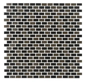 Artmirror Bronze Brick Mosaic by null, a Brick Look Tiles for sale on Style Sourcebook