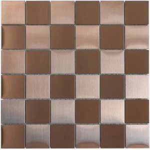 Metal Copper Mosaic by null, a Brick Look Tiles for sale on Style Sourcebook