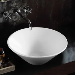 Lu Lu Vessel Basin NTH Ceramic 421 Gloss White by null, a Basins for sale on Style Sourcebook
