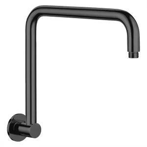 Shower Arm only Curved 350 Matte Black by null, a Shower Heads & Mixers for sale on Style Sourcebook