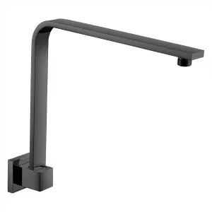 Shower Arm only Straight 350 Matte Black by null, a Shower Heads & Mixers for sale on Style Sourcebook