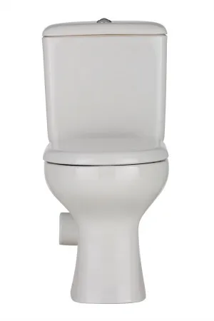 Liwa Close Coupled Toilet Suite Skew Gloss White by null, a Toilets & Bidets for sale on Style Sourcebook