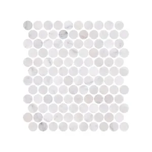 Dime Round Ice Mosaic by null, a Brick Look Tiles for sale on Style Sourcebook