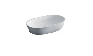 Solaya Vessel Basin NTH Stone 600X310 Matte White by null, a Basins for sale on Style Sourcebook