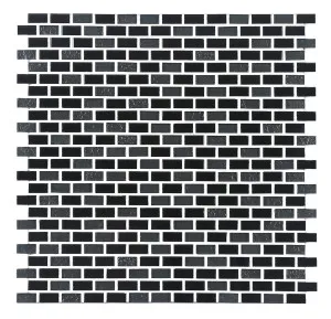 Artmirror Nickel Brick Mosaic by null, a Brick Look Tiles for sale on Style Sourcebook