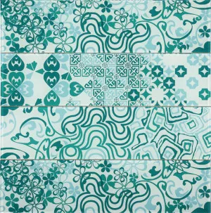 Renaissance Classic Blue Glass by null, a Brick Look Tiles for sale on Style Sourcebook