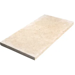 Almond Milk Tumbled Travertine by null, a Natural Stone Tiles for sale on Style Sourcebook