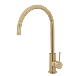Kaya Sink Mixer Gooseneck 205 Urban Brass by null, a Kitchen Taps & Mixers for sale on Style Sourcebook