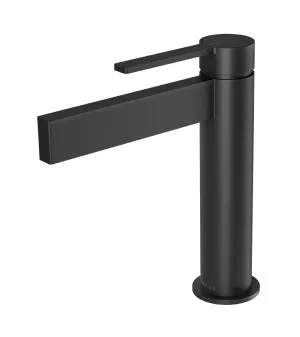 Lexi MkII Basin Mixer Matte Black by null, a Bathroom Taps & Mixers for sale on Style Sourcebook