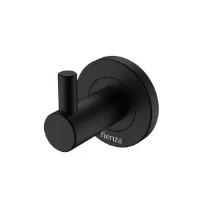 Kaya Robe Hook Matte Black by null, a Shelves & Hooks for sale on Style Sourcebook