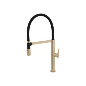 Sansa Sink Mixer Pull Out/Pull Down Gooseneck 231 Urban Brass by null, a Kitchen Taps & Mixers for sale on Style Sourcebook