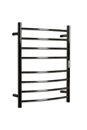 Towel Rail Heated Curved 530X700 Chrome by null, a Towel Rails for sale on Style Sourcebook