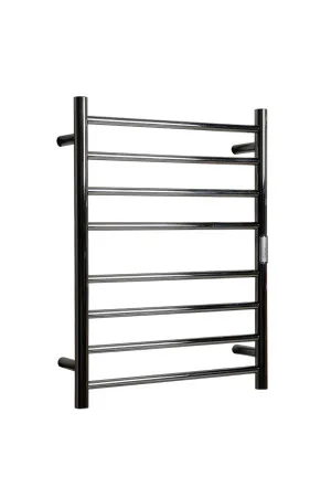 Towel Rail Heated Flat Round 530X700 Chrome by null, a Towel Rails for sale on Style Sourcebook