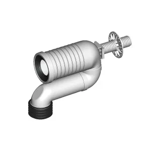 Universal Adjustable Connector 150-250 by null, a Toilets & Bidets for sale on Style Sourcebook