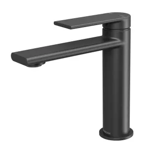 Teel Basin Mixer Matte Black by null, a Bathroom Taps & Mixers for sale on Style Sourcebook