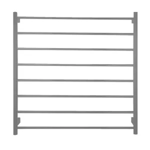 Towel Rail Heated 900X920 Brushed Nickel by null, a Towel Rails for sale on Style Sourcebook