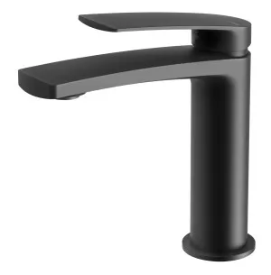 Mekko Basin Mixer Matte Black by null, a Bathroom Taps & Mixers for sale on Style Sourcebook