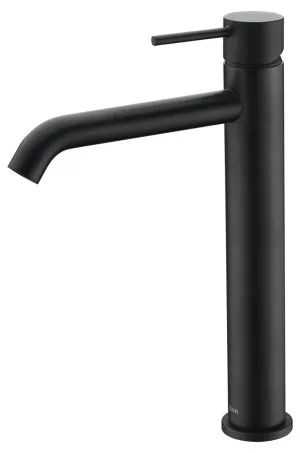 Hali Vessel Basin Mixer Matte Black by null, a Bathroom Taps & Mixers for sale on Style Sourcebook