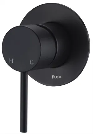 Hali Wall/Shower Mixer Matte Black by null, a Shower Heads & Mixers for sale on Style Sourcebook