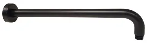 Shower Arm only Round 400 Matte Black by null, a Shower Heads & Mixers for sale on Style Sourcebook