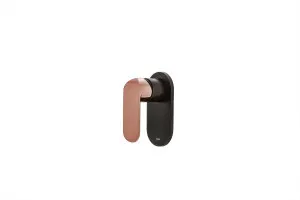 Jaya Wall/Shower Mixer Black/Rose Gold by null, a Laundry Taps for sale on Style Sourcebook