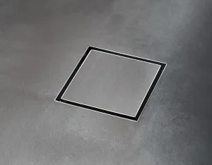 Discreet 316 SS Tile Insert 120x120x100mm by null, a Shower Grates & Drains for sale on Style Sourcebook