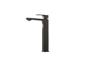 Elbrus Vessel Basin Mixer Matte Black by null, a Bathroom Taps & Mixers for sale on Style Sourcebook