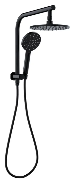 Regal Twin Shower Matte Black by null, a Shower Heads & Mixers for sale on Style Sourcebook