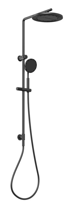 NX Iko Twin Shower Matte Black by null, a Shower Heads & Mixers for sale on Style Sourcebook