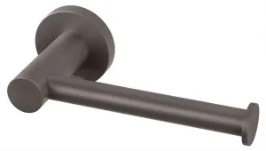 Radii Round Toilet Roll Holder Gun Metal by null, a Toilet Paper Holders for sale on Style Sourcebook