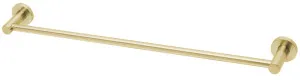 Radii Round Towel Rail Single 600 Brushed Gold by null, a Towel Rails for sale on Style Sourcebook