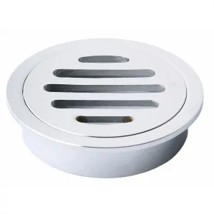 AW Grate Rnd 110X110X100mm CP by null, a Shower Grates & Drains for sale on Style Sourcebook