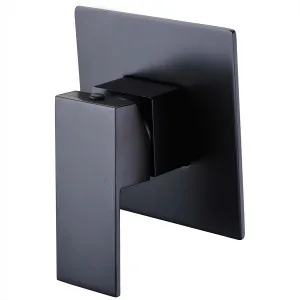 Suttor Wall/Shower Mixer Matte Black by null, a Shower Heads & Mixers for sale on Style Sourcebook