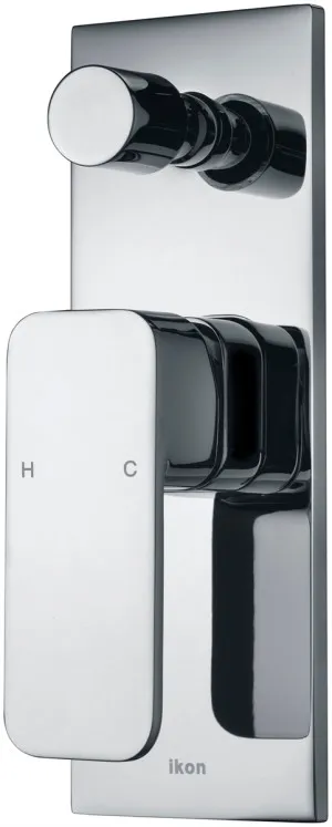 Elbrus Wall/Shower Mixer w Diverter Chrome by null, a Shower Heads & Mixers for sale on Style Sourcebook