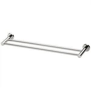 Radii Round Towel Rail Double 600 Chrome by null, a Towel Rails for sale on Style Sourcebook
