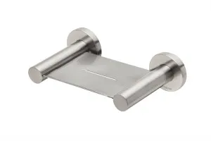 Radii Round Soap Dish Brushed Nickel by null, a Soap Dishes & Dispensers for sale on Style Sourcebook