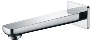 Elbrus Bath Outlet Straight 182 Chrome by null, a Bathroom Taps & Mixers for sale on Style Sourcebook