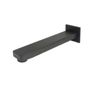 Ceram Bath Outlet Straight 210 Matte Black by null, a Bathroom Taps & Mixers for sale on Style Sourcebook
