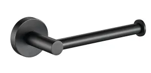 Goulburn Toilet Roll Holder Matte Black by null, a Toilet Paper Holders for sale on Style Sourcebook