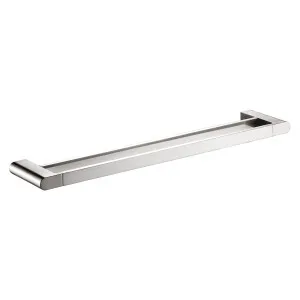 Flores Towel Rail Double 800 Brushed Nickel by null, a Towel Rails for sale on Style Sourcebook