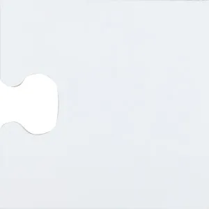 Jigsaw White Lock Piece Gloss Tile by null, a Porcelain Tiles for sale on Style Sourcebook
