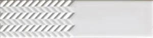 Barcelona Waves White Emboss Satin Tile by null, a Moroccan Look Tiles for sale on Style Sourcebook