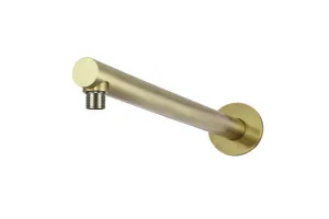 Round Wall Shower Arm 400 Tiger Bronze by null, a Laundry Taps for sale on Style Sourcebook