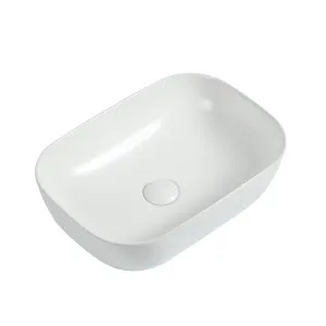 Basal Vessel Basin NTH 465x320 Ceramic Gloss White by null, a Basins for sale on Style Sourcebook