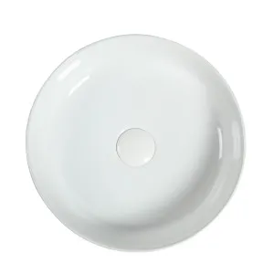 Bacino Vessel Basin NTH Ceramic 370x370 Matte White by null, a Basins for sale on Style Sourcebook