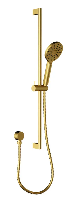 Lachlan MkII Rail Shower Brushed Gold by null, a Laundry Taps for sale on Style Sourcebook