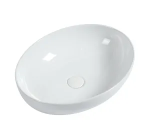 Pesini Vessel NTH Basin 520x395 Ceramic Gloss White by null, a Basins for sale on Style Sourcebook