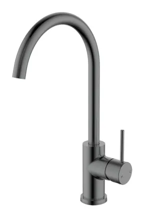 Hali Sink Mixer Gooseneck 208 Gun Metal by null, a Laundry Taps for sale on Style Sourcebook